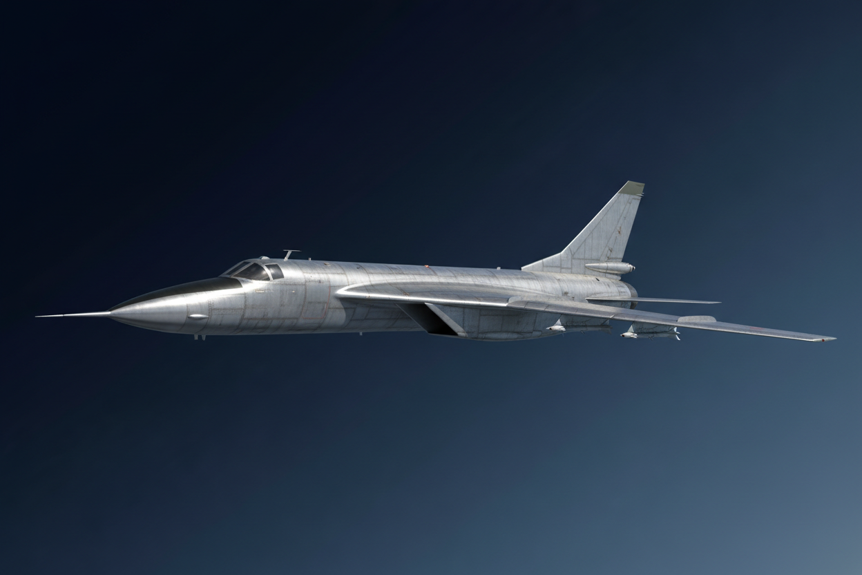 Tupolev Tu-22 Blinder AI Render