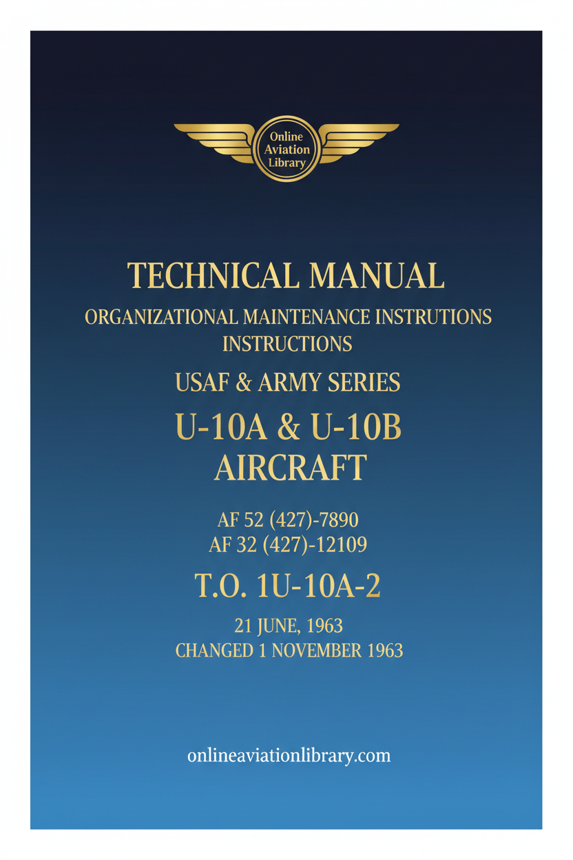 U-10A & U-10B Standard Cover Page