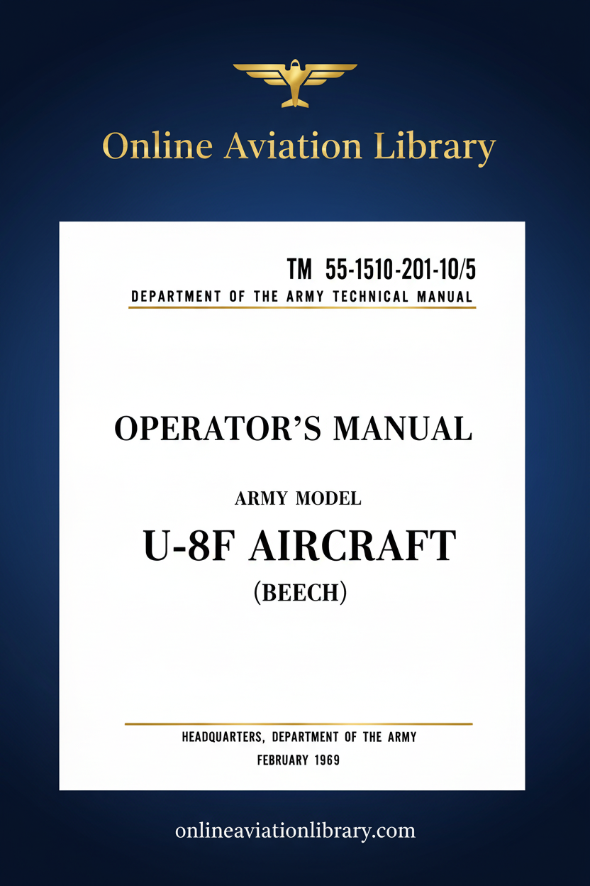 U-8F Operator's Manual Cover