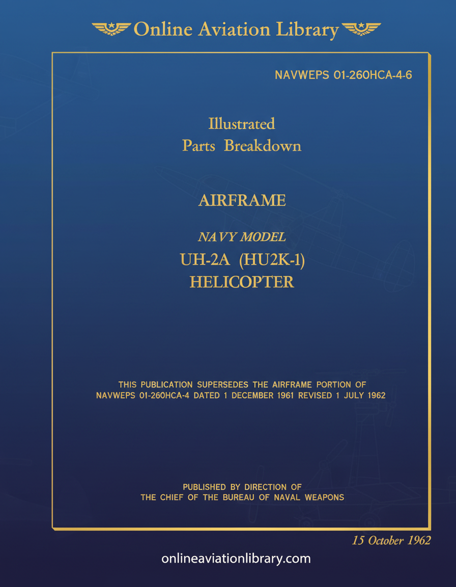 UH-2A (HU2K-1) Airframe IPB Cover Page