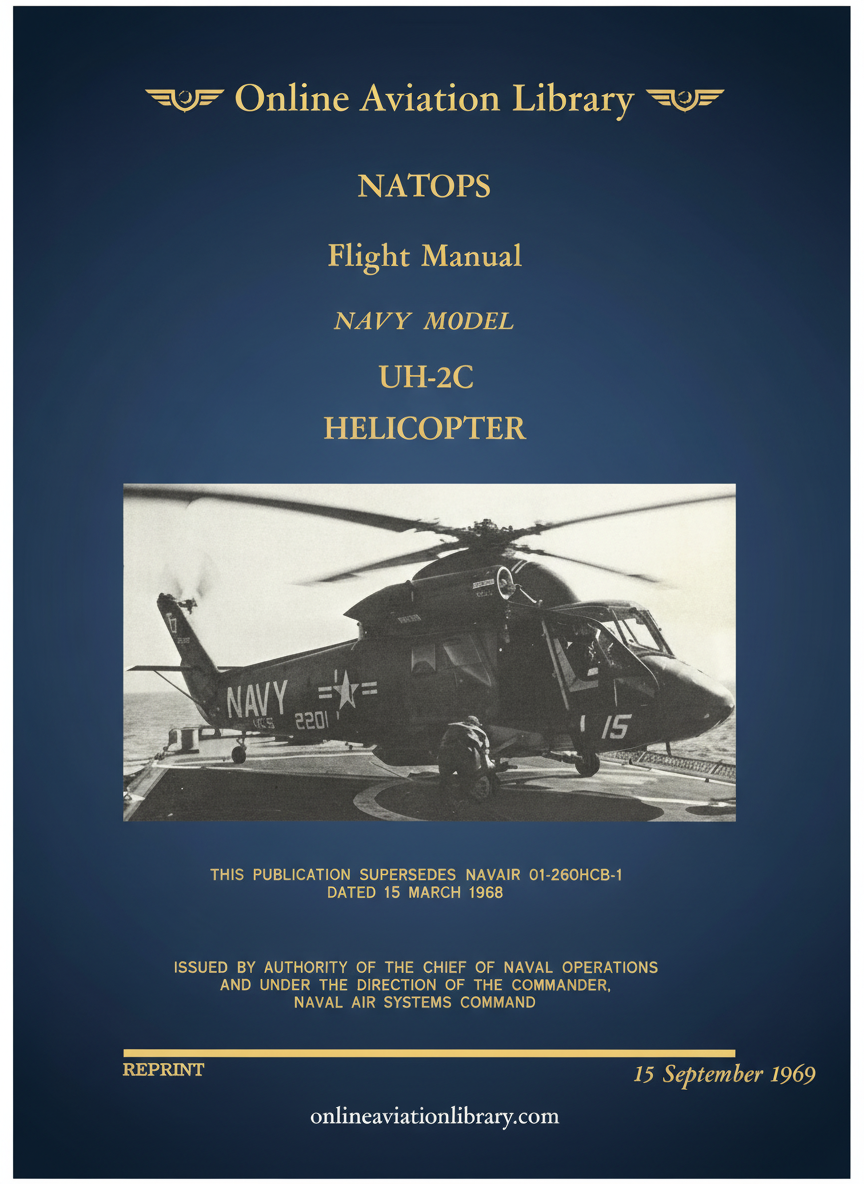 UH-2C NATOPS Flight Manual Cover Page