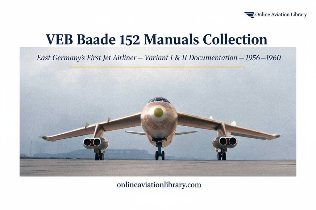 VEB Baade 152 Promotional Banner