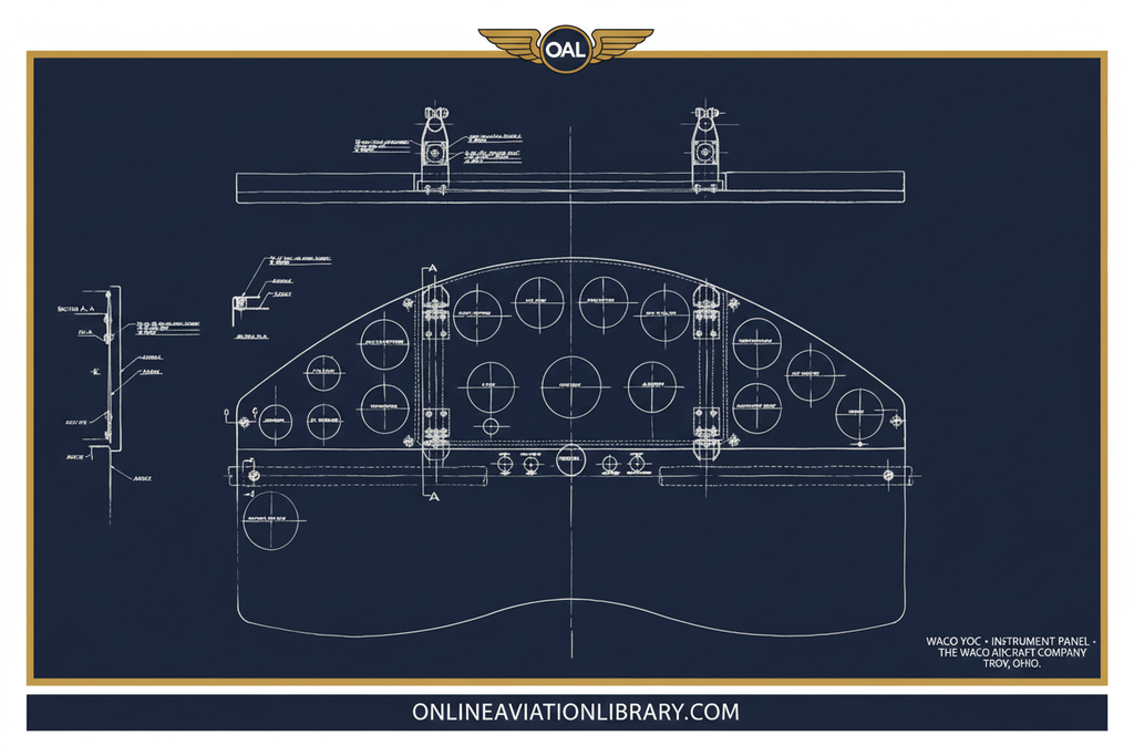 WACO YOC Instrument Panel — Sample 2