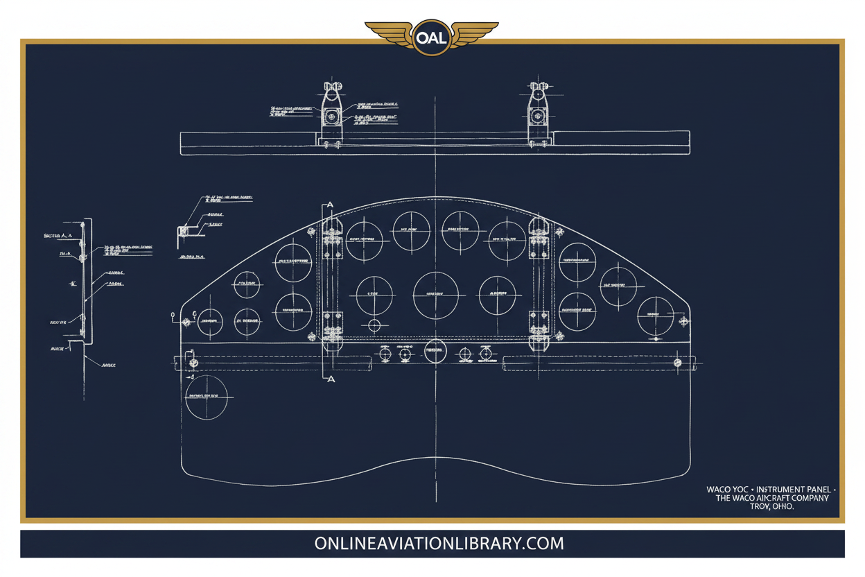 WACO YOC Instrument Panel — Sample 2