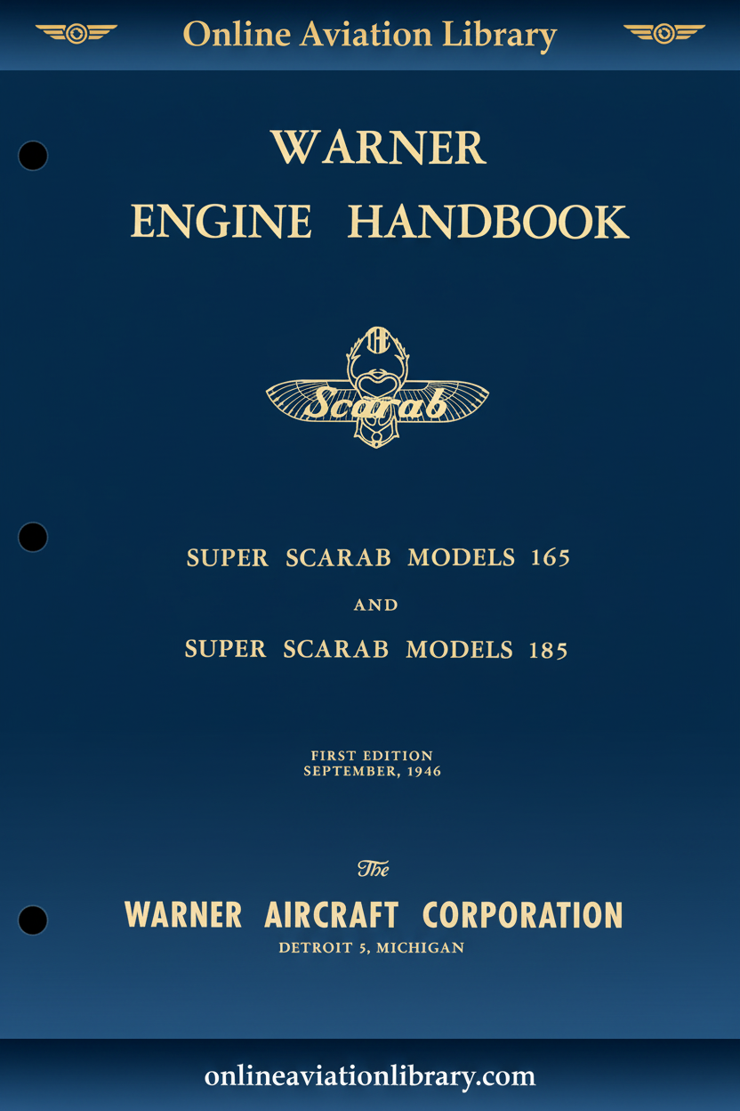 Warner 165-185 Standard Cover Page Blue