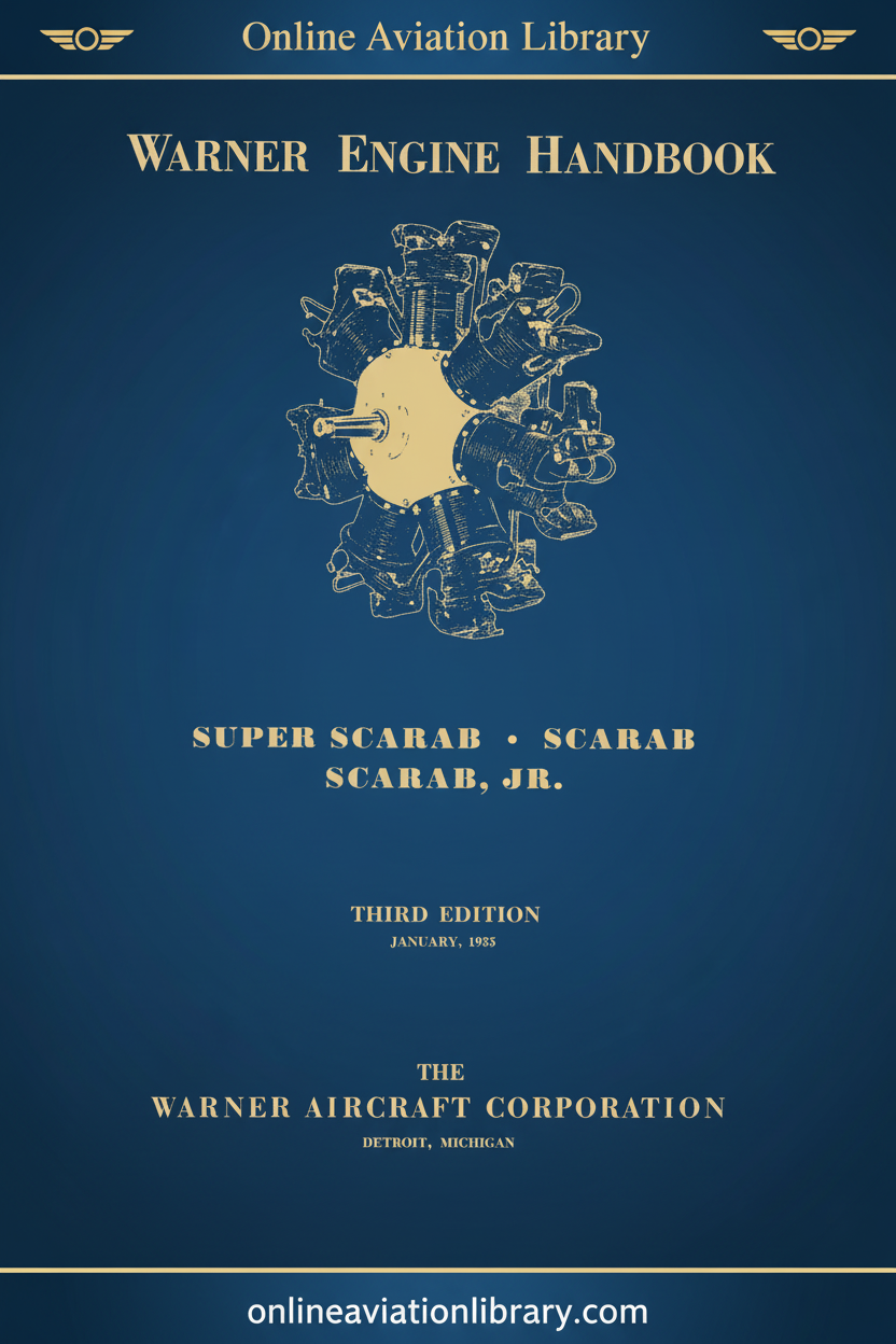 Warner 1935 Edition Standard Cover Page Blue