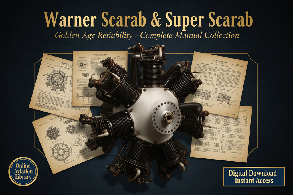 Warner Scarab Promotional Banner