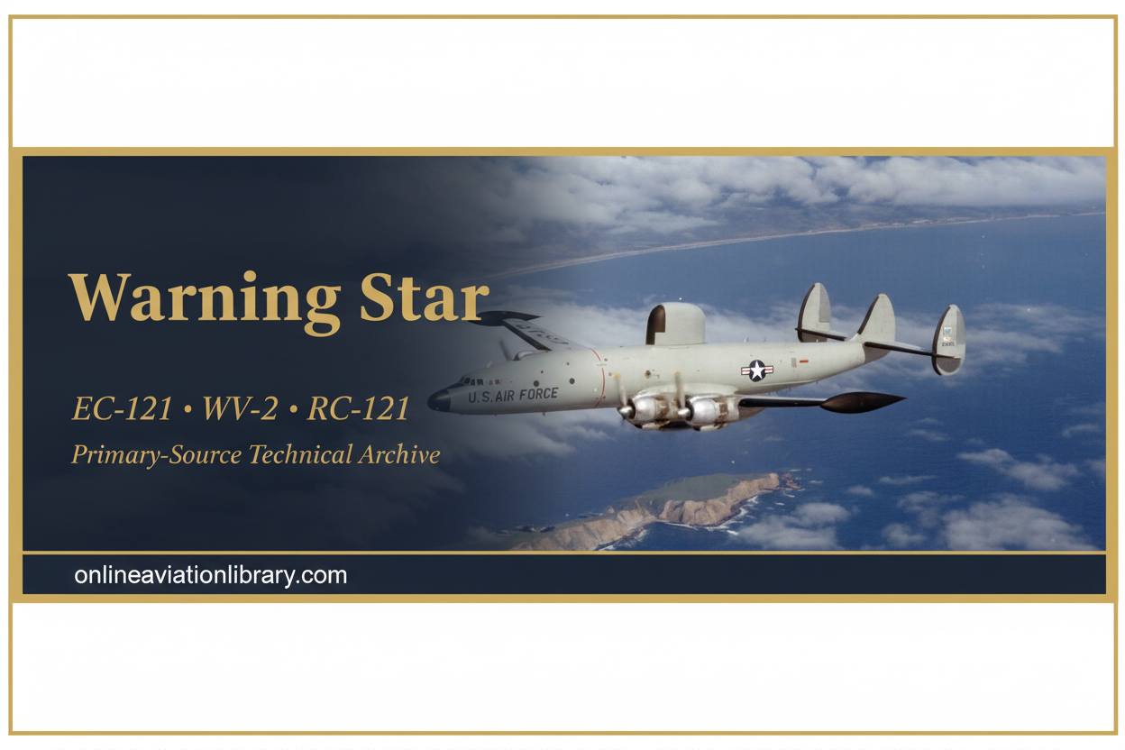 Warning Star Banner — USAF Grey EC-121