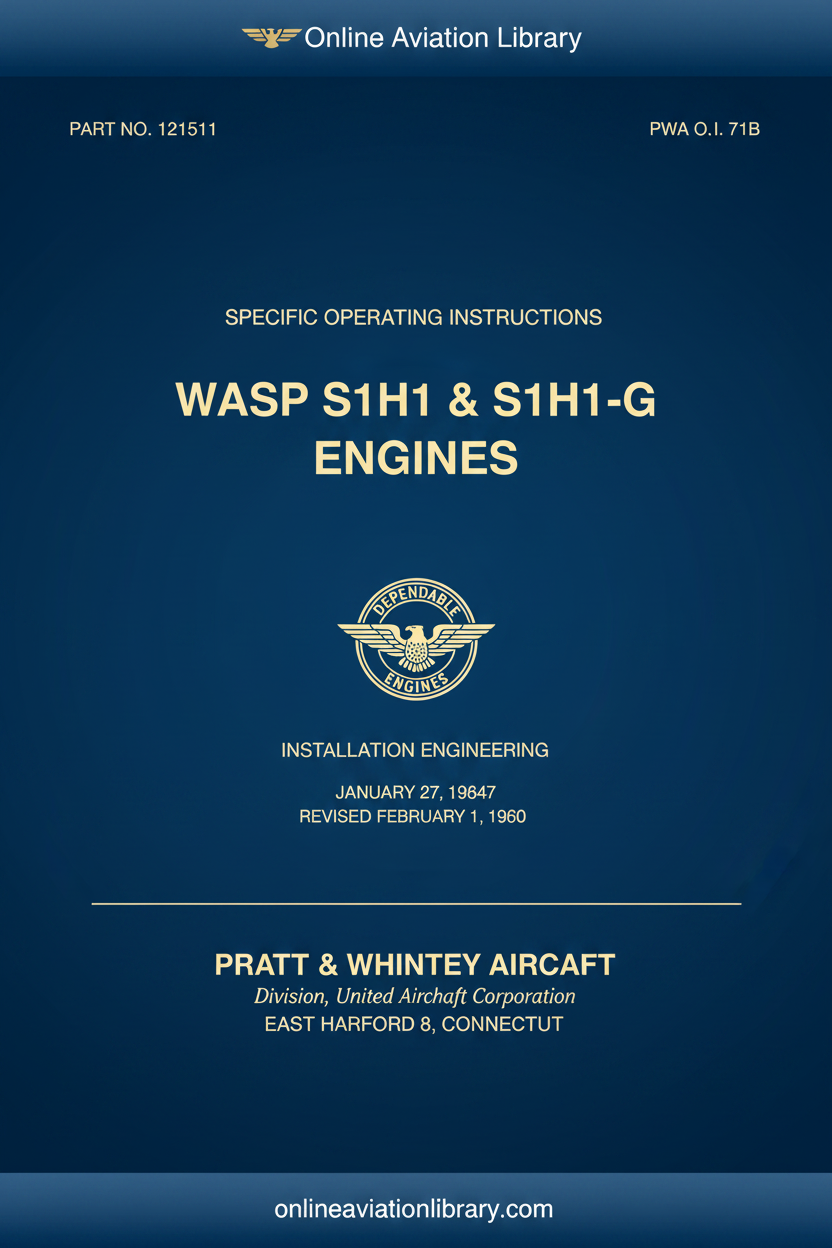 Wasp S1H1 S1H1-G Specific Operating Instructions