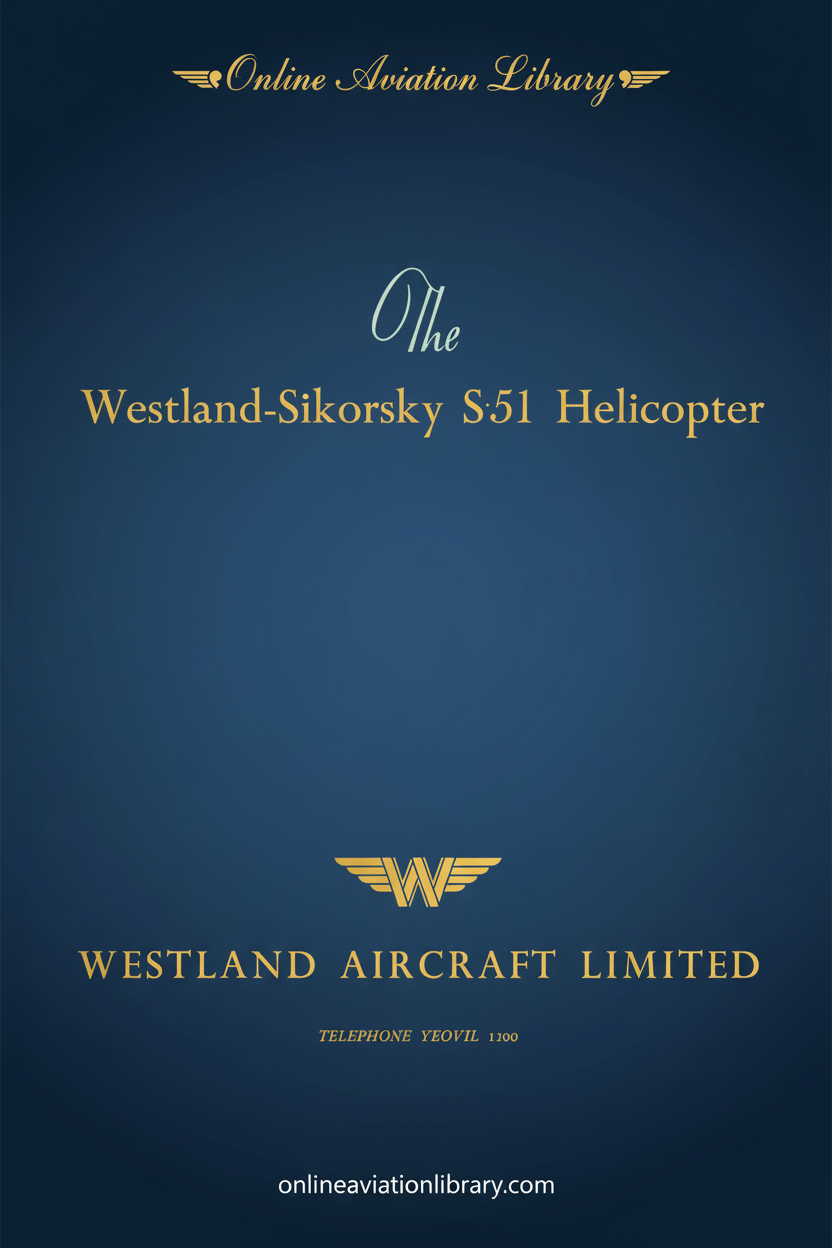 Westland-Sikorsky S-51 Helicopter Cover