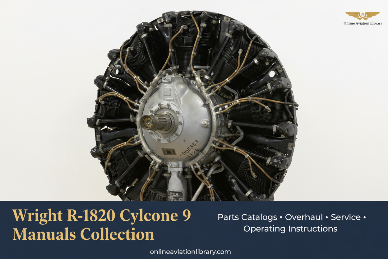Wright R-1820 Cyclone 9 LB4 Banner 2