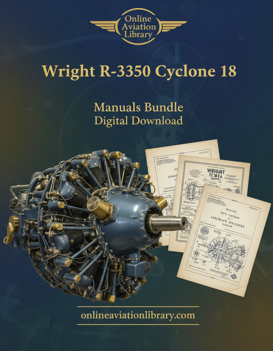 Wright R-3350 Cyclone 18 Manuals Bundle Banner