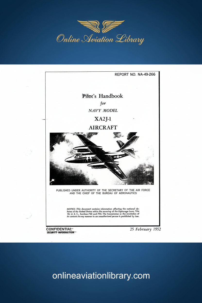 XA2J-1 Standard Cover Page 2