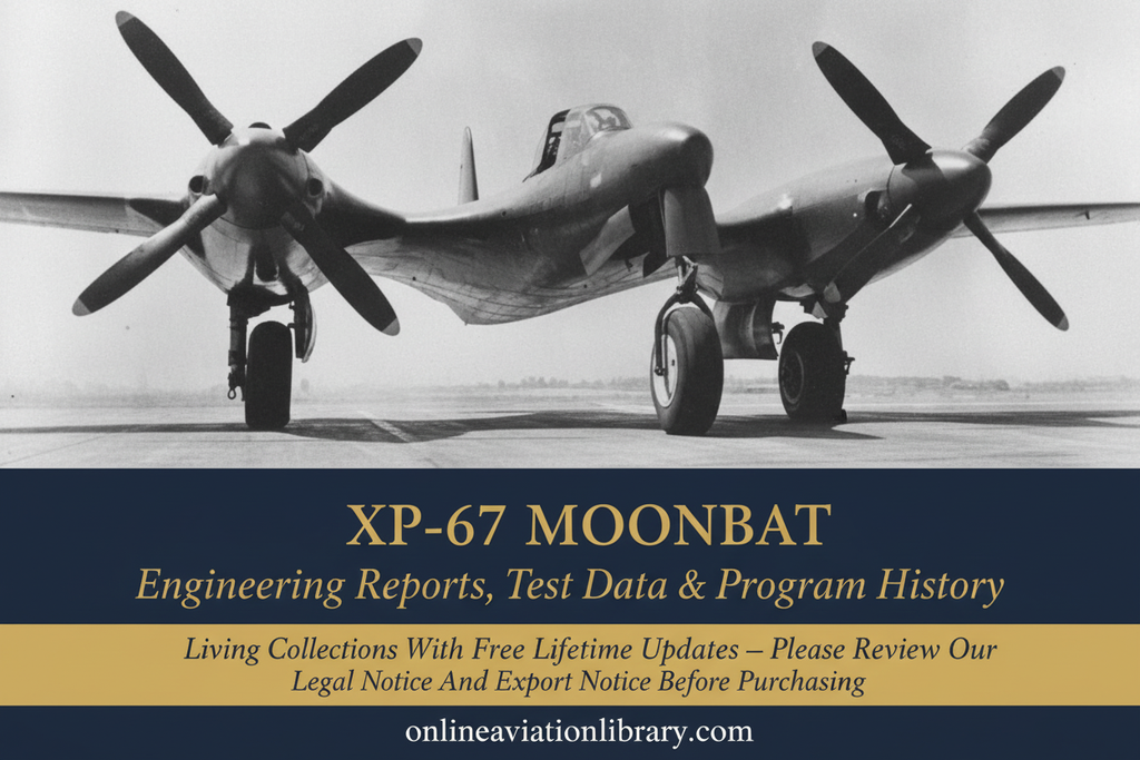 XP-67 Banner 4 — Head-on Ground