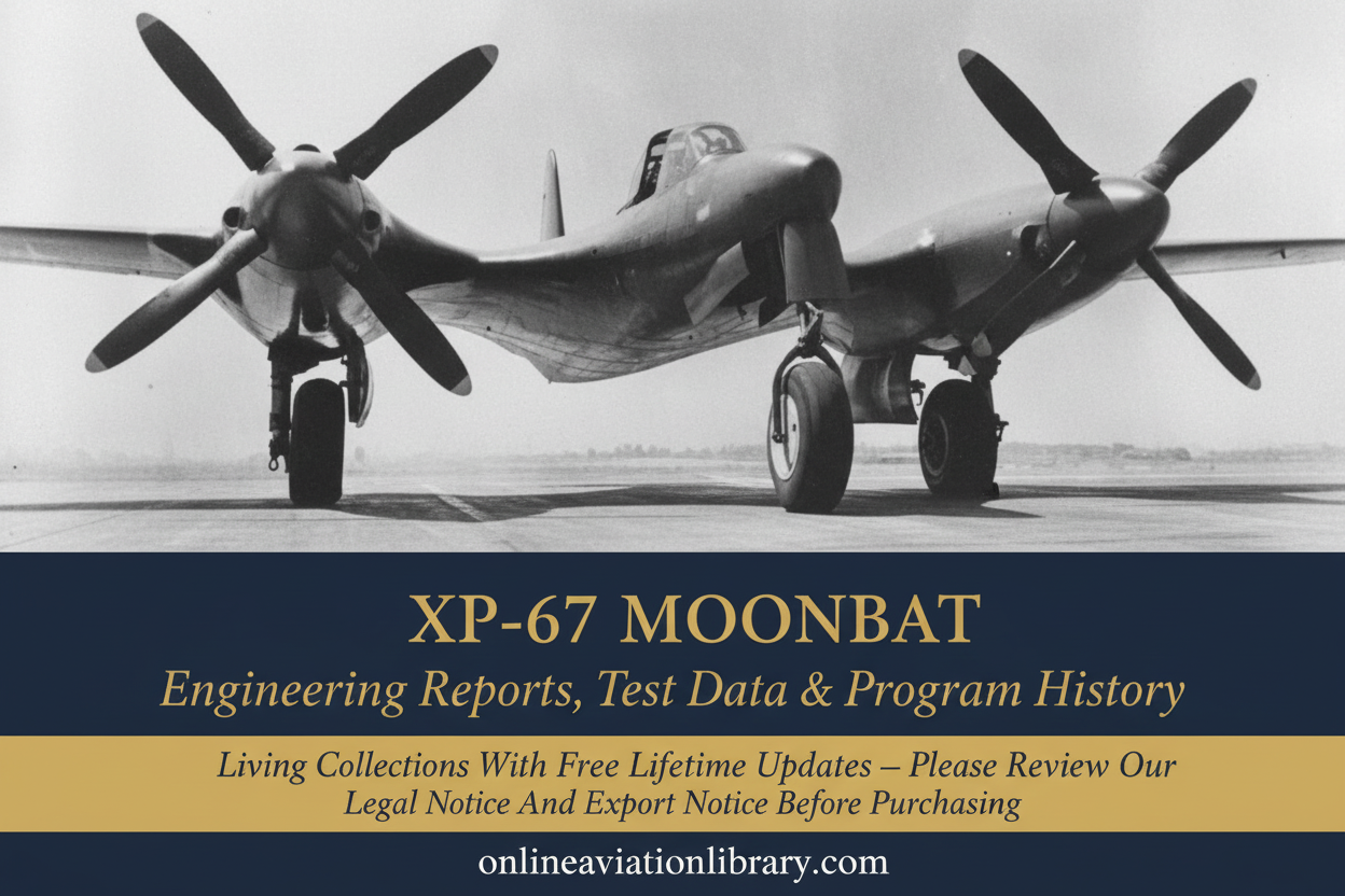 XP-67 Banner 4 — Head-on Ground