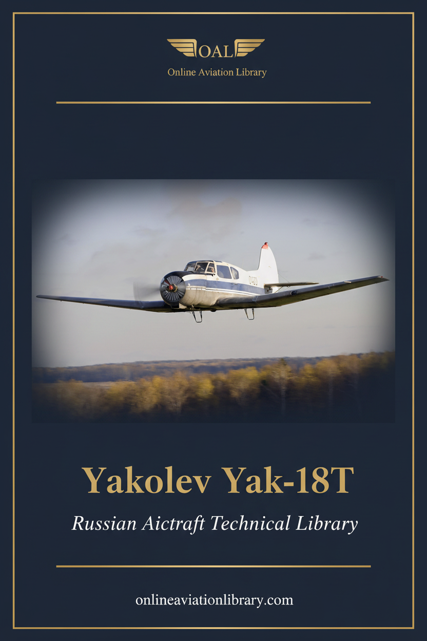 Yak-18T Promo Portrait — White over forest
