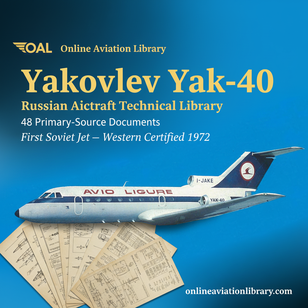 Yak-40 Promo Banner — Avio Ligure
