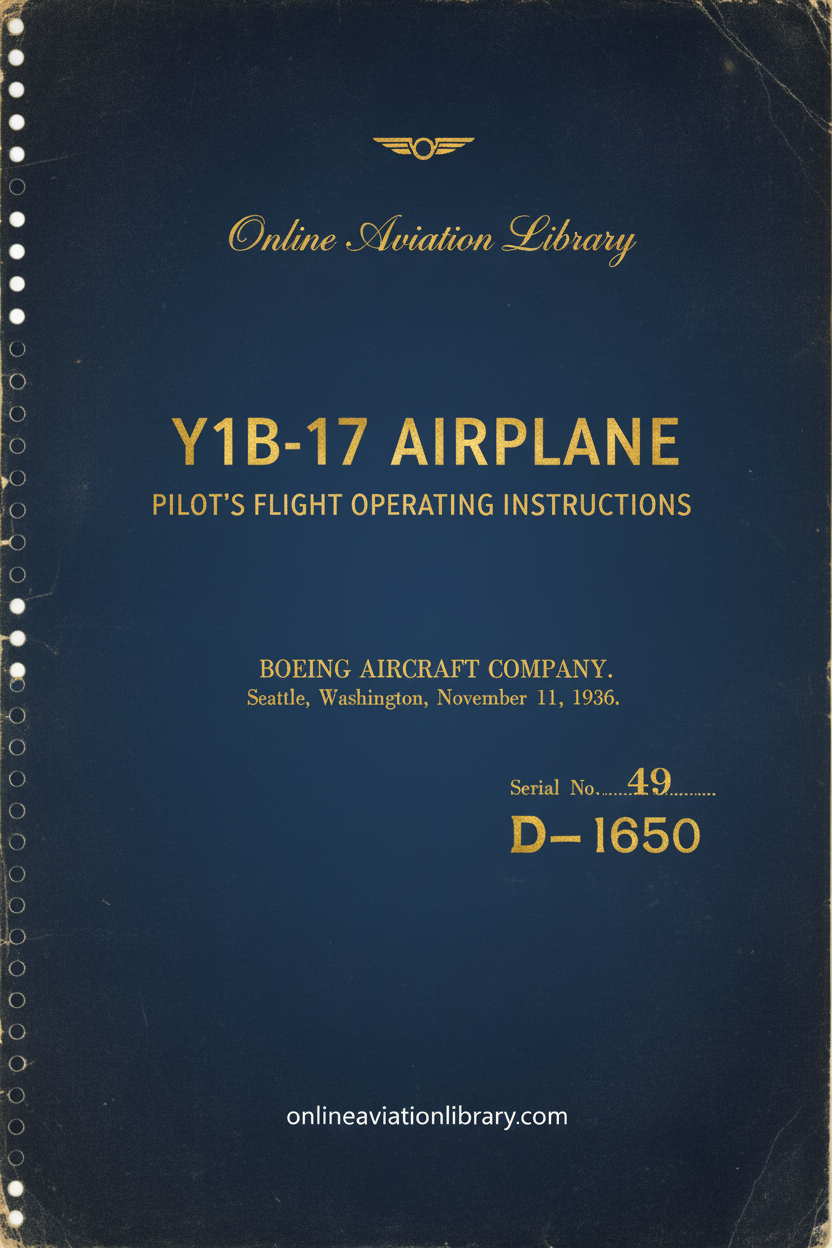 YIB-17 Manual Cover Page